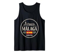City Travel España Málaga España Explorar Cultura Camiseta sin Mangas