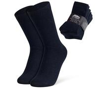 CityComfort Calcetines de Pantorrilla para Mujer, Set de 6 o 12 Unidades (Azul Marino-12 Pack)