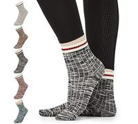 CityComfort Calcetines Mujer - 7 Pares de Calcetines Mujer Cortos (37-40, Multicolor Largos)