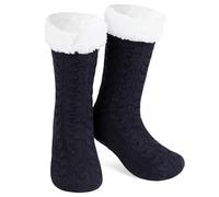CityComfort Calcetines Mujer, Pantuflas Estar de Casa para Mujeres Adolescentes(Azul Marino)