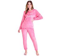 CityComfort Conjunto Pijama Mujer y Adolescente, Pijama Mujer Largo, Ropa de Dormir - Regalos para Ella (Rosa, M)