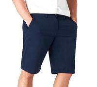 CityComfort Pantalón Corto Chino de Algodón con Bolsillo para Hombre (Azul Marino, 3XL)