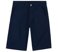 CityComfort Pantalón Corto Chino de Algodón con Bolsillo para Niño (Azul Marino, 13-14 años)
