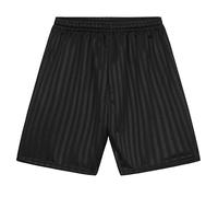CityComfort Pantalón Corto Niño Deporte, Pantalones Cortos Gimnasio, Short Deportivo Niño Niña Escolar Rayas, Ropa Deportiva para Niños y Adolescentes 5-14 Años (Negro, 7-8 años)