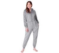 CityComfort Pijama Entero Mujer, Pijama de Polar Suave Cómodo Calentito S-XL (Gris Pizarra, L)