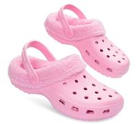 CityComfort Zuecos Invierno con Forro Sherpa para Mujer - Regalos Mujeres (Rosa Claro, 40 EU)