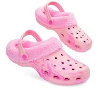 CityComfort Zuecos Invierno con Forro Sherpa para Mujer - Regalos Mujeres (Rosa teñido, 40 EU)