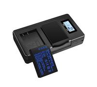 CITYORK 1 batería EN-EL20 de 1280 mAh y cargador LCD para cámaras Nikon EN-EL20, EN-EL20a, Nikon Coolpix P1000, P950 Coolpix A 1 J1/1 J2/1 J3/1 S1/1 V3, cargador USB con puerto tipo C