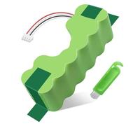 CITYORK 12V/3500mAh Batería para iRobot Roomba Combo, para Combo ZJ1517-HFR/RVF-Y1, Combo R113, R1138, R113840, R1118, R111840, para ECOVACS Deebot 900, 700, 600, M88, para Deebot OZMO 902, 907,601