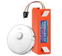 CITYORK 14,4V/6500 mAh Batería para Xiaomi Roborock Qrevo S/Qrevo Plus/Qrevo Pro/Slim/Master Q380RR, para Roborock Q5, Q7, Q8, S7 S6 S5 Plus/Pro/MAX/MaxV Ultra, para Mijia Roborock S50, S51