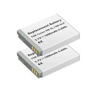 CITYORK 2 baterías NB-6L NB-6LH con Power-Shot SX710 HS, SX700 HS, SX540 HS, SX530 HS, SX520 HS, SX510 HS, SX500 HS, SX280 HS, SX270 HS, SX280 HS, SX260 HS