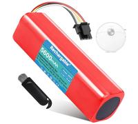 CITYORK 6700mAh Batería para Dreame L10s L10 D10s D10 Ultra/Plus/Pro, para Dreame D9 F9 Z10 Pro/MAX P2008-4S2P-MMBK, para Dreame Xiaomi X10+ X20+ Pro/Plus/MAX, para Roborock S50 S5 S55 S6 S7 S502