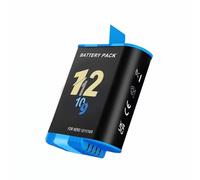 CITYORK Batería de Repuesto para .Go-Pro. Hero 12 Hero 11/10/9 Negro, batería Recargable Extrema, Accesorios de cámara Deportiva, Larga duración, Vida útil superlarga (1 Paquete)