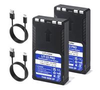 CITYORK Batería recargable LIT-22 Pro de 8500 mAh para cámara de caza LIT-22 Pro Spypoint Flex-M/Flex-S/Flex-G36/Flex-Plus Trail Camera Batería con indicador de carga LED y USB Tipo C (2 unidades)