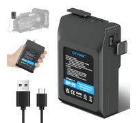 CITYORK Batería V-Mount/V-Lock para SmallRig BMPCC 4k 6k para Sony Canon Camera/BMPCC 4K Videocámara DSLR Monitor Cámara de vídeo VideoBroadcas con PD Tipo-C/D-Tap/BP/USB-A/USB-C/Dual DC Conector
