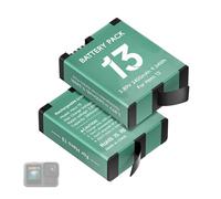 CITYORK Paquete de 2 baterías de repuesto de 2400 mAh para GoPro 13 Hero Black Enduro, batería recargable de larga duración, accesorios para cámara deportiva, alta capacidad, larga vida útil, fácil