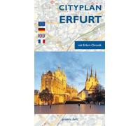 Cityplan Erfurt: mit Erfurt-Chronik