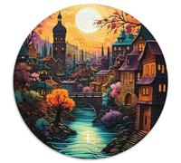Cityscape Architecture 1000 Pieces Jigsaw Puzzles For Adults Family Challenge Toys Stress Relieving Entertainment Exercise The Memory of The Brain for Adults and Kids, Age 12 Years Up 1000pcs (67.5x6