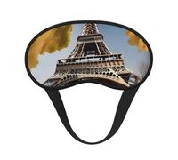 Cityscape Paris - Antifaz para dormir con diseño de la Torre Eiffel de Francia, cubierta suave, sin presión para dormir, máscaras de ojos para personas que duermen de lado