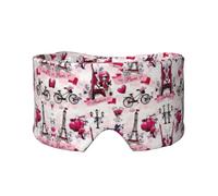 Cityscape Paris - Antifaz para dormir con estampado de la Torre Eiffel de Francia, suave y agradable a la piel, antifaz para dormir con bloqueo de luz para viajes, yoga y siesta