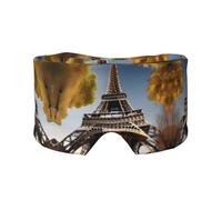 Cityscape Paris - Antifaz para dormir con estampado de la Torre Eiffel de Francia, suave y agradable a la piel, antifaz para dormir con bloqueo de luz para viajes, yoga y siesta