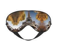 Cityscape Paris - Antifaz para dormir con estampado de la Torre Eiffel de Francia, suave y transpirable, para viajes, trabajo por turnos y meditación