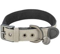 CityStyle collar, extra ancho 40-47 cm/30 mm gris claro