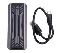 Citywalk Carcasa de disco duro SSD NVME M2 de doble protocolo RGB de aluminio M.2 a USB 3.1 Gen1 5Gbps Gen2 10Gbps tipo C NGFF NVME