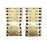 Citywalk Práctico juego de herramientas de gestión de listas de la compra, reutilizable, tablero de recordatorios, juego de planificadoras de compras, adecuado para el hogar