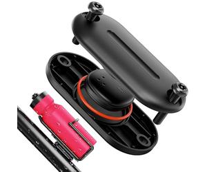 CITYWAY Adhesivo para Tile by Life360 (2024), soporte para bicicleta, funda impermeable para rastreador GPS para azulejos, oculta debajo de la jaula de la botella o solo, tornillos de seguridad negros