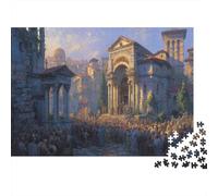 Ciudad Antigua Rompecabezas para Adultos |Pintura renacentista| De Diversión Familiar 38x26cm/1000pcs