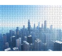 Ciudad Arquitectura-4 Puzzle de 2000 Piezas, Juego de Mesa Familiar de Madera - Rompecabezas Adultos para Toda La Familia, Rompecabezas Educativo DIY y Antiestrés - Regalo de Mujer, 99 x 70 cm f0-49
