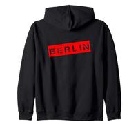Ciudad de Berlín Alemania Sudadera con Capucha