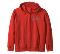 Ciudad DE Chicago Varsity Style Texto Sudadera con Capucha