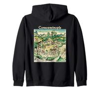 Ciudad de Constantinopla Imperio Bizantino Sudadera con Capucha