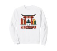 Ciudad de Hiroshima & # 8217 Japón Viaje Japon Sudadera