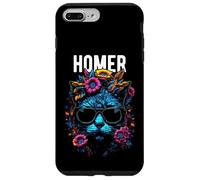 Ciudad de Homero Gato con Gafas De Sol Diseño Carcasa para iPhone 7 Plus/8 Plus