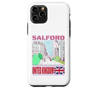 Ciudad de Inglaterra Llamada Salford Skyline Novelty Carcasa para iPhone 11 Pro