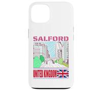 Ciudad de Inglaterra Llamada Salford Skyline Novelty Carcasa para iPhone 13