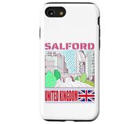 Ciudad de Inglaterra Llamada Salford Skyline Novelty Carcasa para iPhone SE (2020) / 7/8