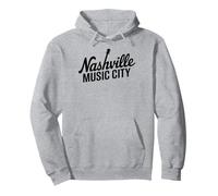 Ciudad de la música de Nashville TN para Hombres y Mujeres. Sudadera con Capucha