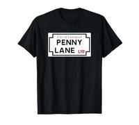 Ciudad de Liverpool Penny Lane L18 Street Sign Camiseta