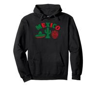 Ciudad de México Vacaciones Sombrero Cactus Sugar Skull Festival Sudadera con Capucha