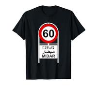 Ciudad de Midar Llegada Destino Rif Placa 60 Camiseta