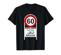 Ciudad de Nador Llegó Destino Rif Placa 60 Camiseta