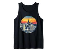 Ciudad de Nueva York al Atardecer Nueva York Camiseta sin Mangas