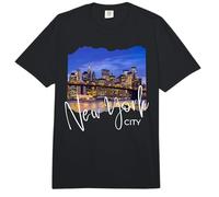 Ciudad de Nueva York Souvenir USA Ciudades American Tourist Vacation Comfort Colors Adult Heavyweight T-Shirt