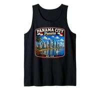 Ciudad de Panamá Viaje de Vacaciones a Panama City Family Trip Camiseta sin Mangas