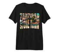 Ciudad de Piedra de Zanzíbar Camiseta Premium