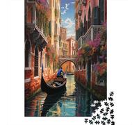 Ciudad de Ríoside Puzzle 1000 Piezas Adultos,Puzzles para Adultos, Puzzle Rompecabezas De Piso Juego De Rompecabezas Y Juego Familiar 1000pcs (75x50cm)